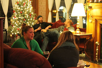 The Lobby Lounge at the Herbert Grand Hotel serves beer, wine and mixed drinks in an intimate and comfy setting.